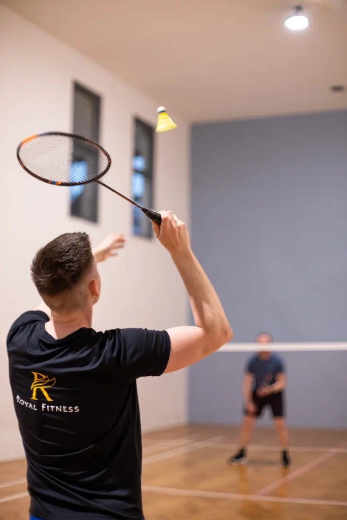 Kurt na Badminton